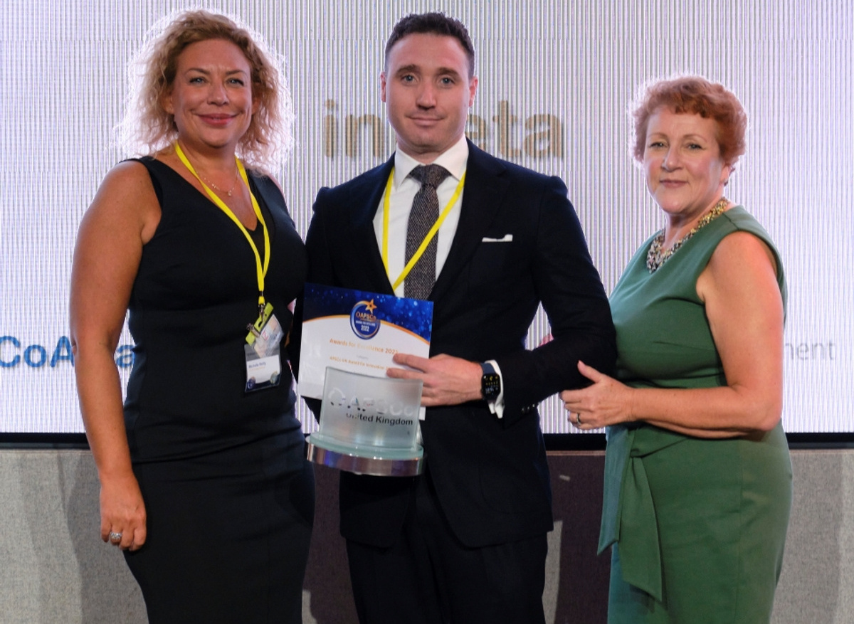 Inbeta, Winner of 'APSCo UK Award for Innovation 2022'